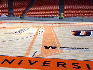 UTEP Don Haskins Center | New Gymnasium Floor | Basketball Court
